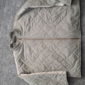 BAGATELLE QUILTED JACKET GREEN/TAN XL